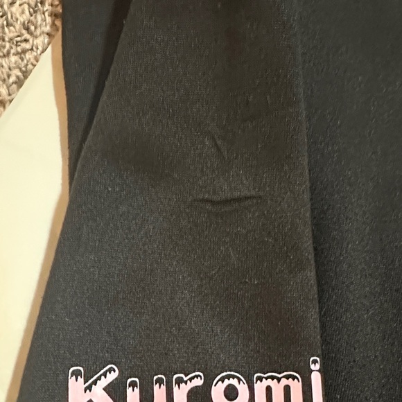 Sanrio Kuromi Boa Black Pullover Hoodie Sweatshirt Women L - Picture 7 of 7